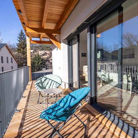Appartement Au Calme Des Sommets - Vue Montagne à Embrun Extérieur photo